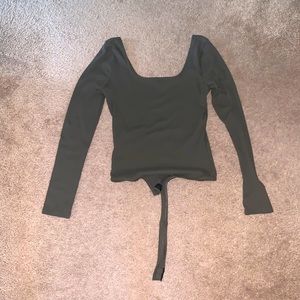 Madewell thong body suit